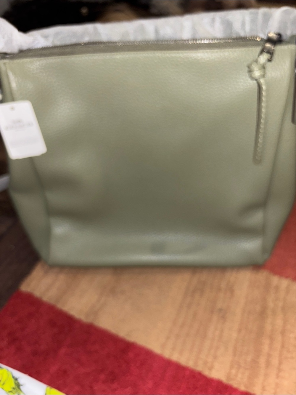 Coach Women’s Olive Green Tote Bag - Sleek Everyday Carry